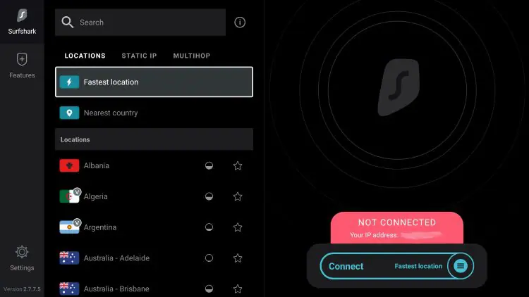Best vpn for android tv