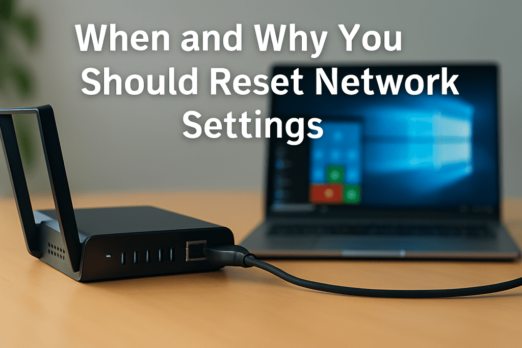 how to reset network settings in windows