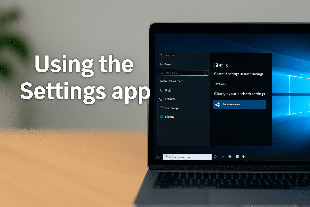 how to reset network settings in windows