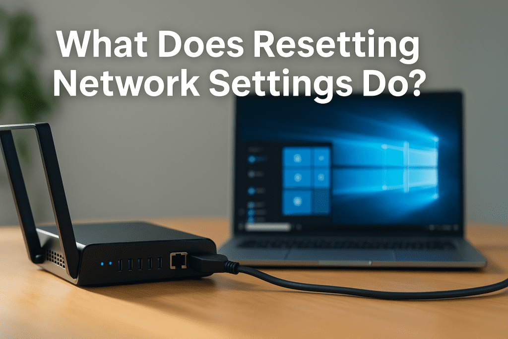 how to reset network settings in windows