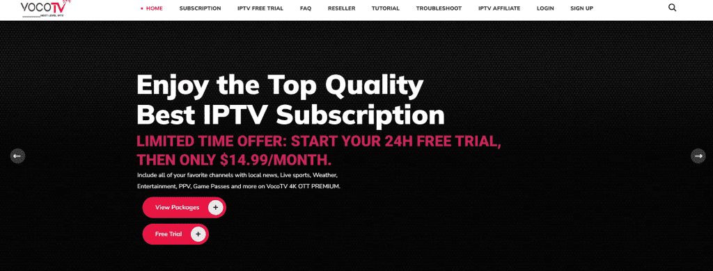 IPTV Free Trial