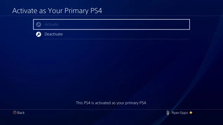 how to reset ps4